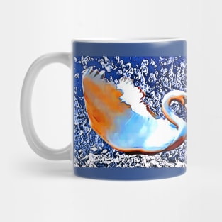 Cartoon Swans Mug